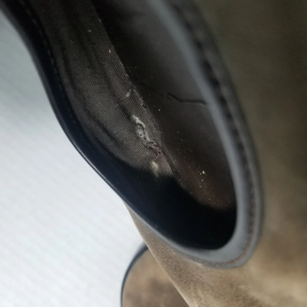 CLARKS CUSHION SOFT BROWN LEATHER UPPER FLATS SIZE 5.5